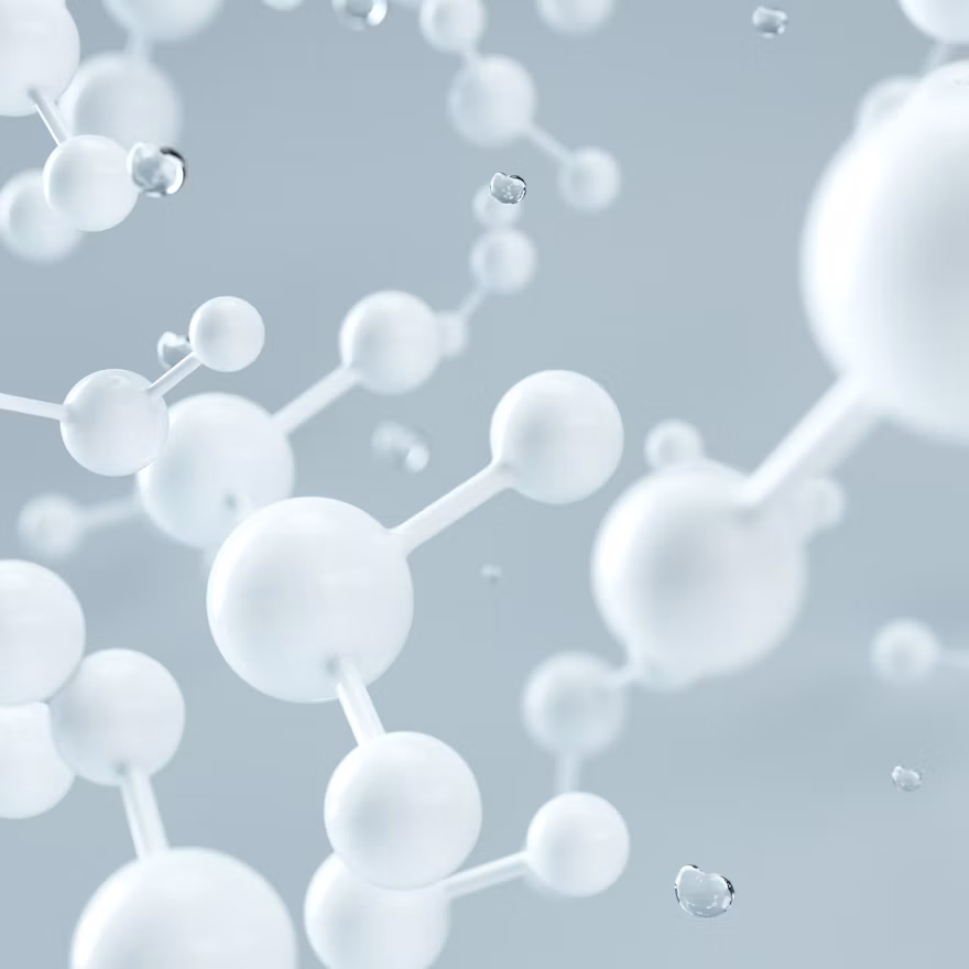 Molecular rendering (Unsplash @dkoi)